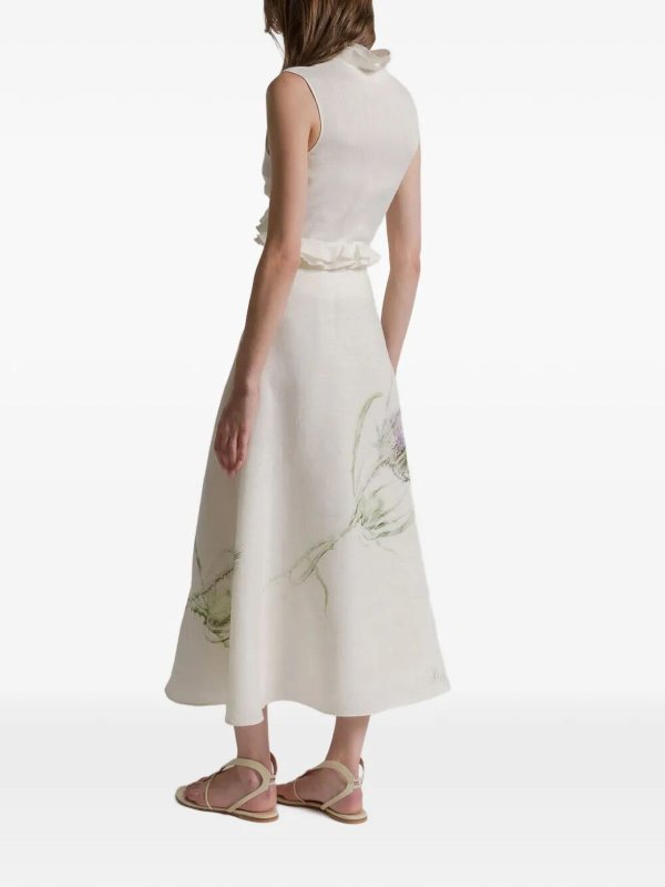 The Best Shops ALBERTA FERRETTI: Tops & Débardeurs - Top - Crème