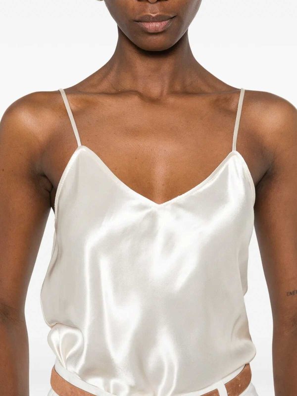 The Best Shops ALBERTA FERRETTI: Tops und Tank Tops - Top - Weiß