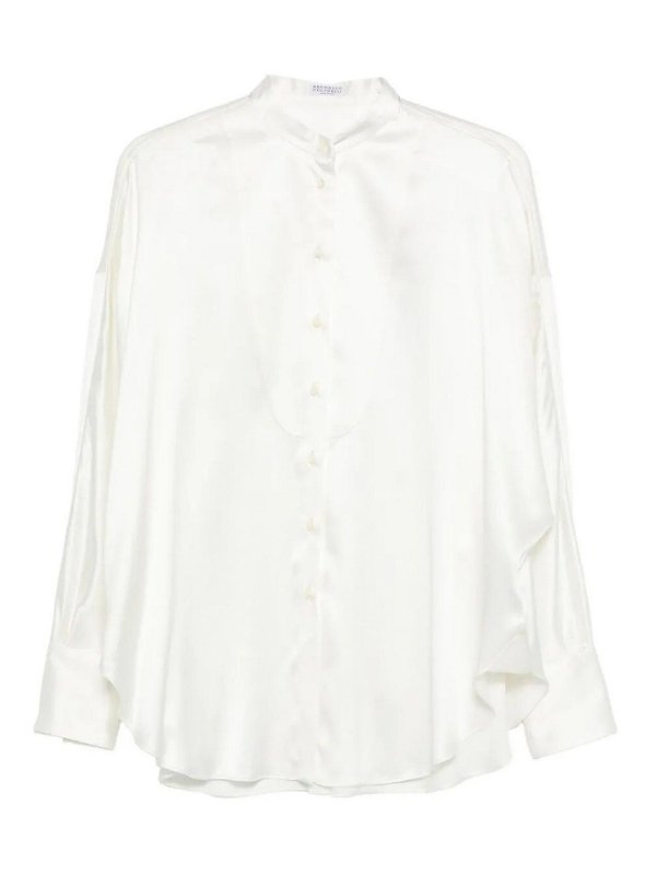 BRUNELLO CUCINELLI: Hemden - Hemd - Beige