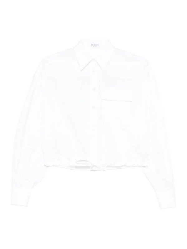 BRUNELLO CUCINELLI: Hemden - Hemd - Weiß