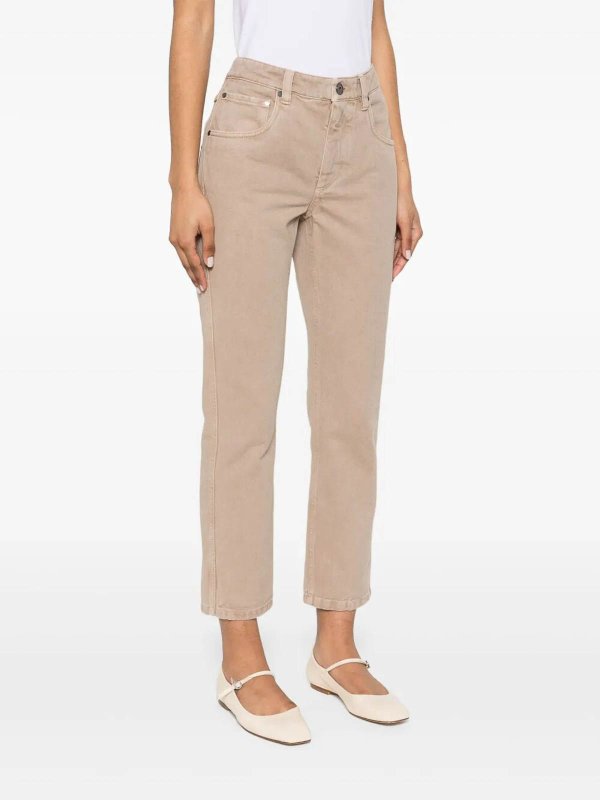 カジュアルパンツ - ベージュ shop online: BRUNELLO CUCINELLI