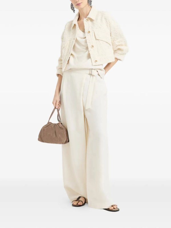 BRUNELLO CUCINELLI: Casual Hosen online - Casual Hose - Creme