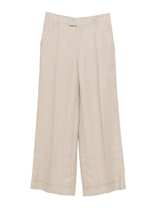 BRUNELLO CUCINELLI: Casual Hosen - Casual Hose - Braun