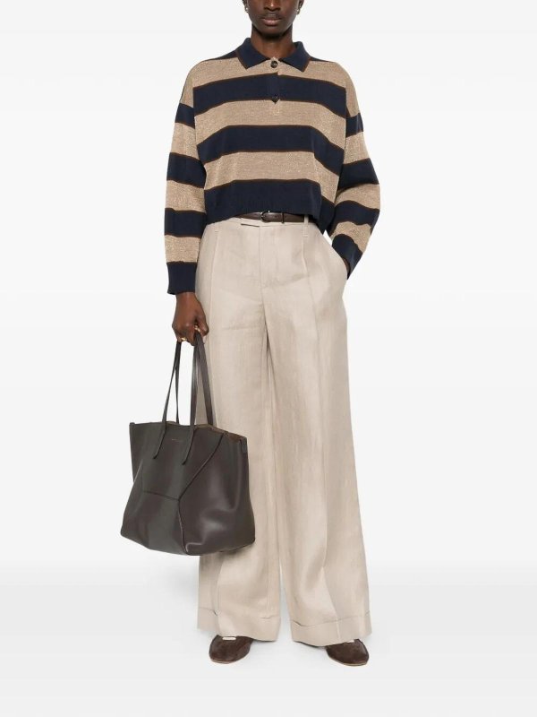 BRUNELLO CUCINELLI: Casual Hosen online - Casual Hose - Braun