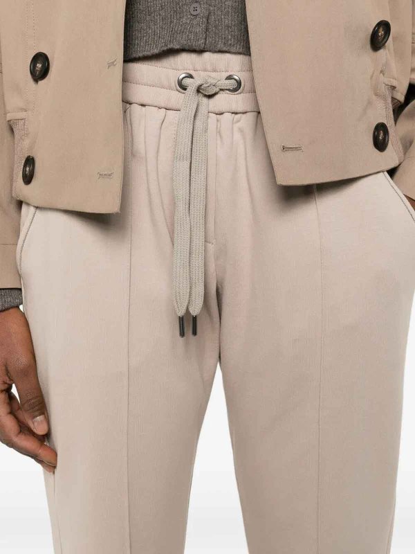 Traininghose - Braun shop online: BRUNELLO CUCINELLI