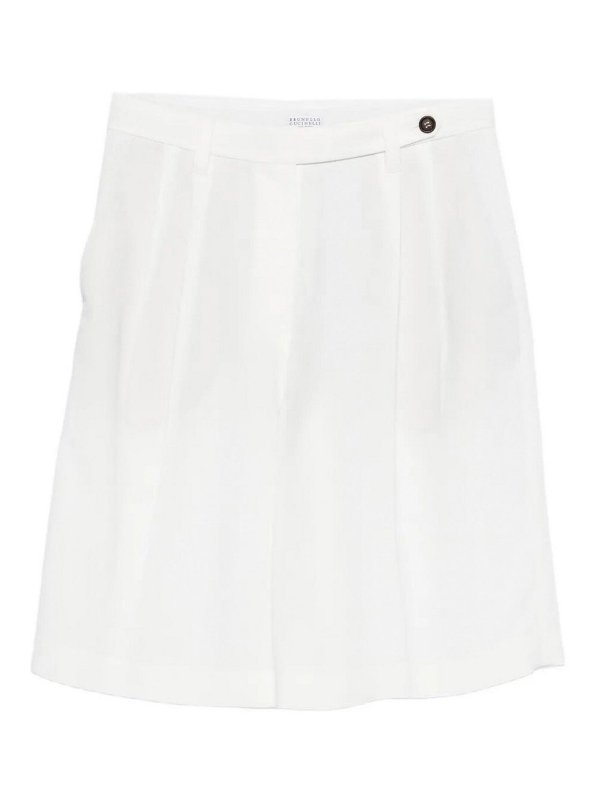 BRUNELLO CUCINELLI: Trousers Shorts - Shorts