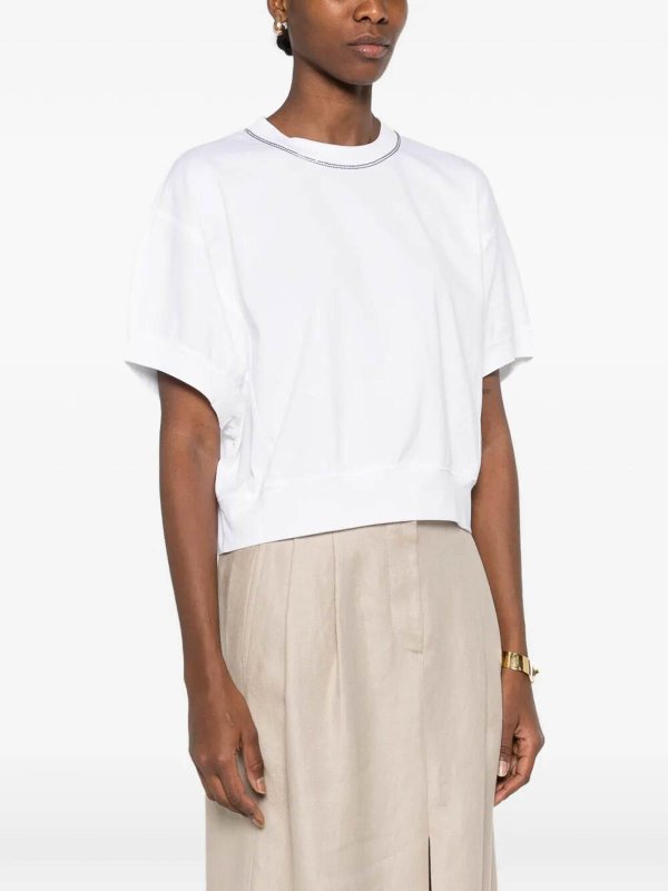 BRUNELLO CUCINELLI buy online T-Shirt - Weiß