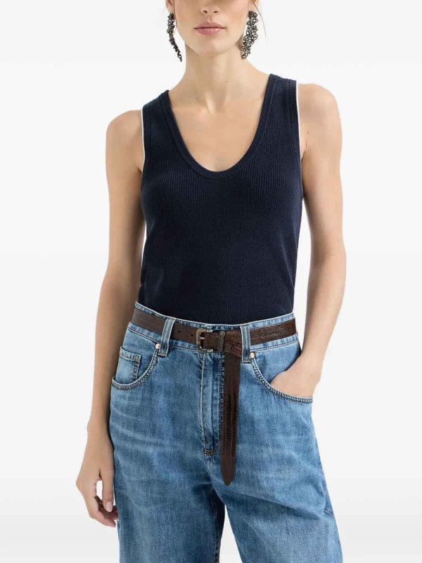 BRUNELLO CUCINELLI buy online ベスト - ブルー