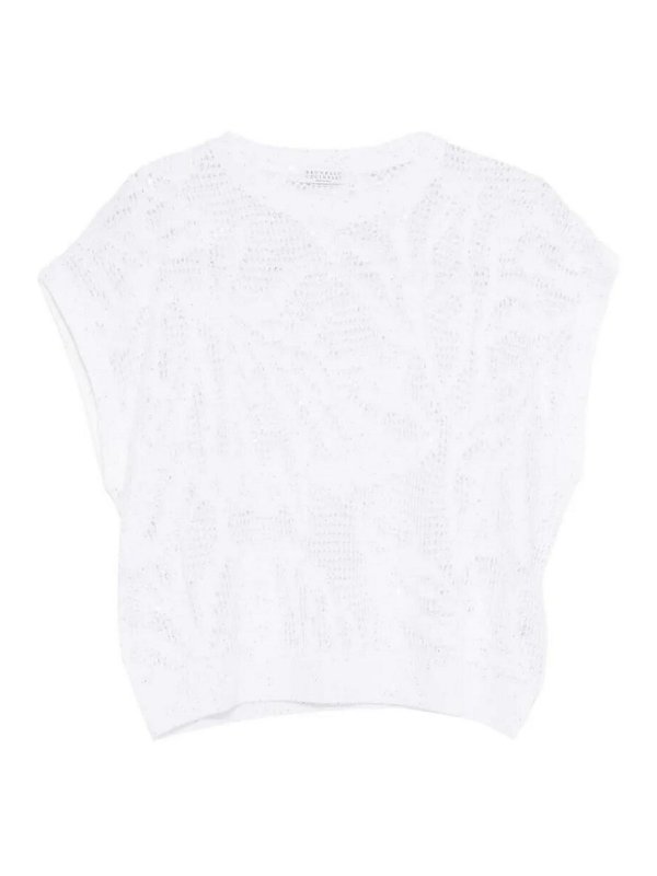 BRUNELLO CUCINELLI: Westen - Weste - Weiß