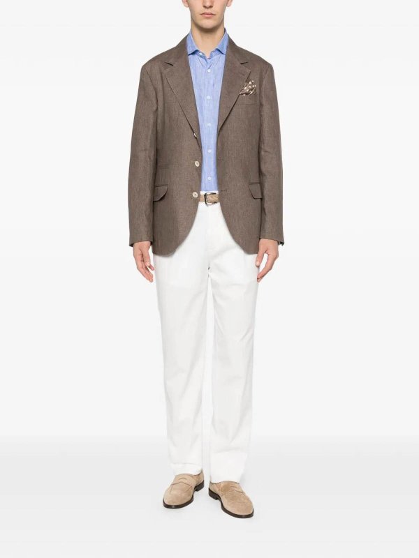 BRUNELLO CUCINELLI: Hemden online - Hemd - Hellblau