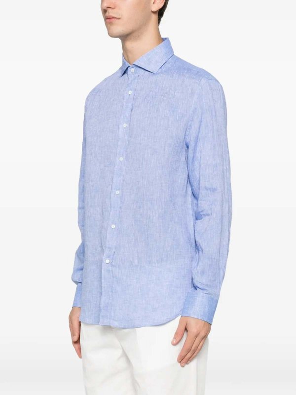 The Best Shops BRUNELLO CUCINELLI: Hemden - Hemd - Hellblau