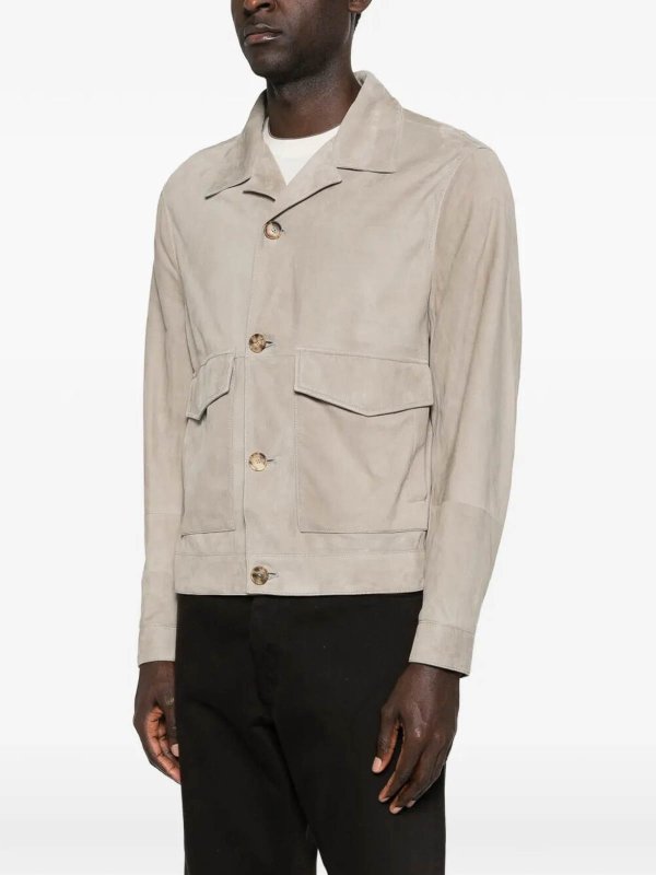 BRUNELLO CUCINELLI: leather jacket online - Leather Jacket