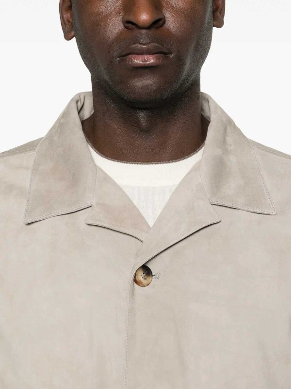 Leather Jacket shop online: BRUNELLO CUCINELLI