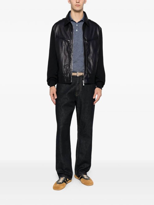 BRUNELLO CUCINELLI: leather jacket online - Leather Jacket