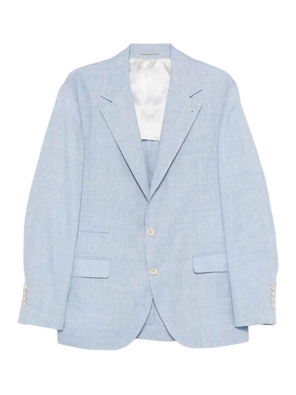 BRUNELLO CUCINELLI: blazers - Deconstructed Blazer