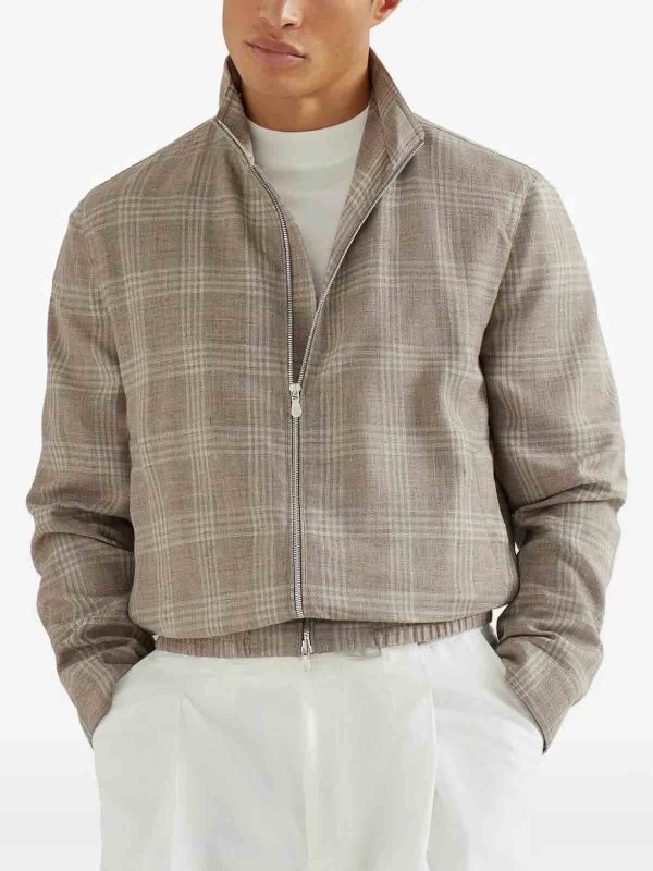 Bomber Jacket shop online: BRUNELLO CUCINELLI