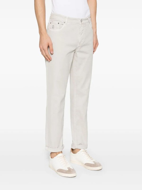 The Best Shops BRUNELLO CUCINELLI: Jeans Rectos - Vaqueros Rectos - Azul