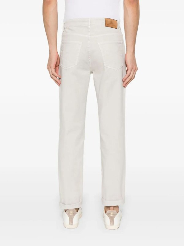 Vaqueros Rectos - Azul shop online: BRUNELLO CUCINELLI