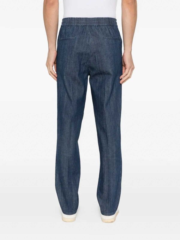 ストレートジーンズ - ダークウォッシュ shop online: BRUNELLO CUCINELLI