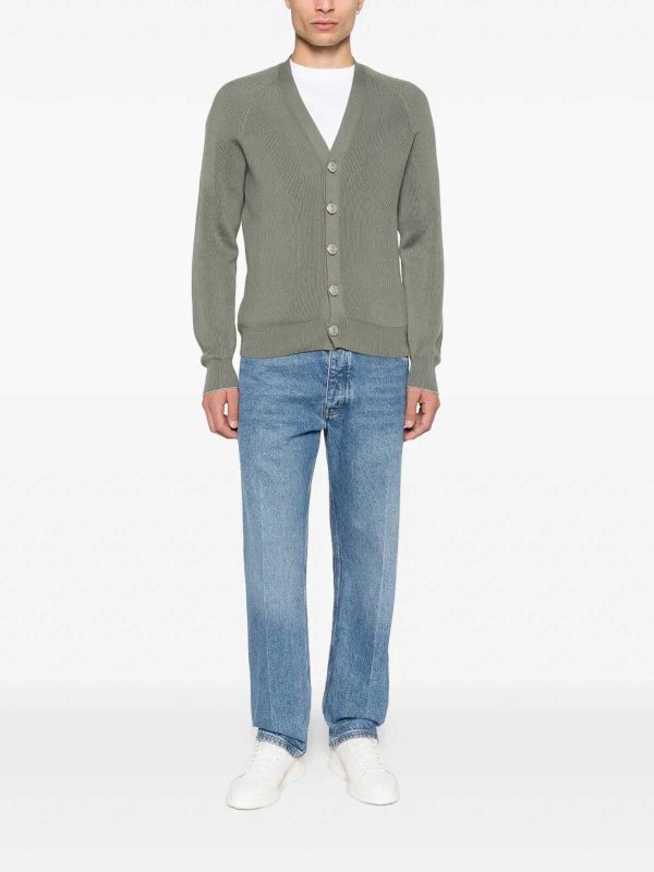 BRUNELLO CUCINELLI: カーディガン online - カーディガン - グレー