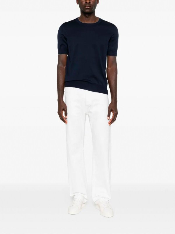 BRUNELLO CUCINELLI: T-shirts online - T-Shirt - Blau