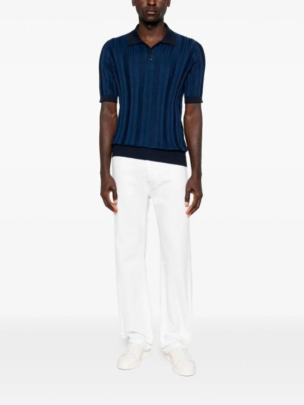BRUNELLO CUCINELLI: Polos online - Polo - Azul
