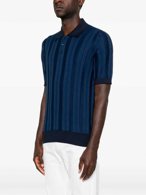 The Best Shops BRUNELLO CUCINELLI: Polos - Polo - Azul