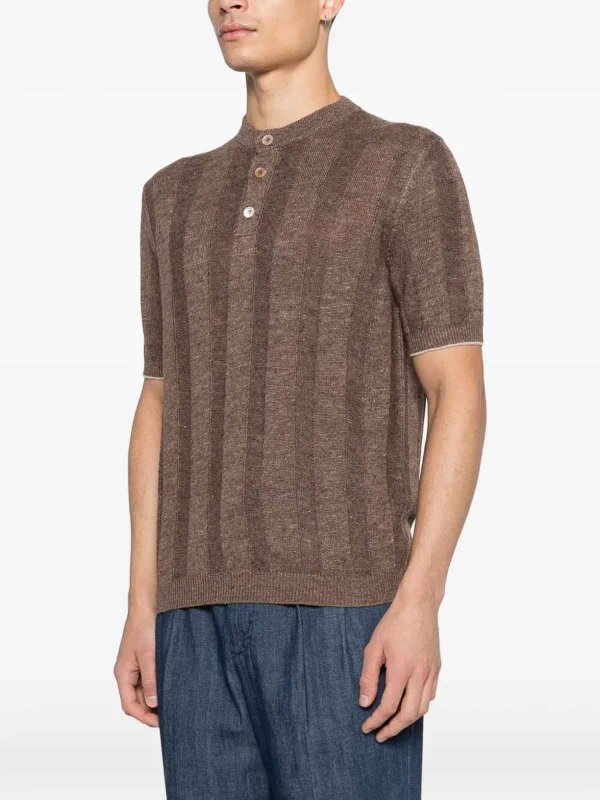 Camiseta - Marrón Replica 
online: BRUNELLO CUCINELLI