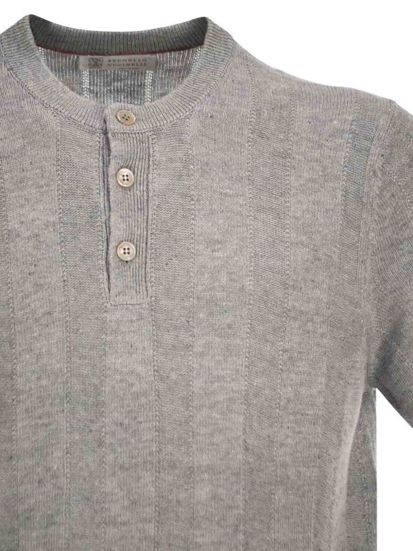 Camiseta - Gris Replica 
online: BRUNELLO CUCINELLI