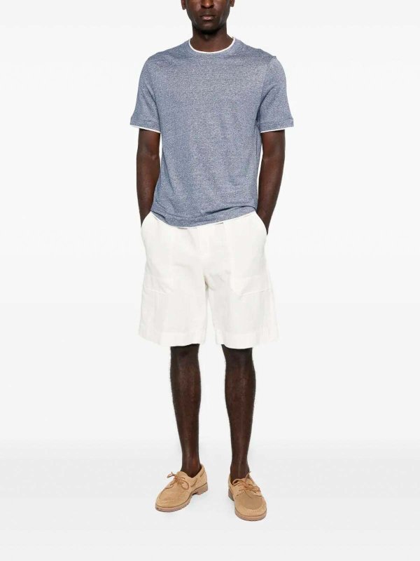 BRUNELLO CUCINELLI: T-shirts online - T-Shirt - Weiß