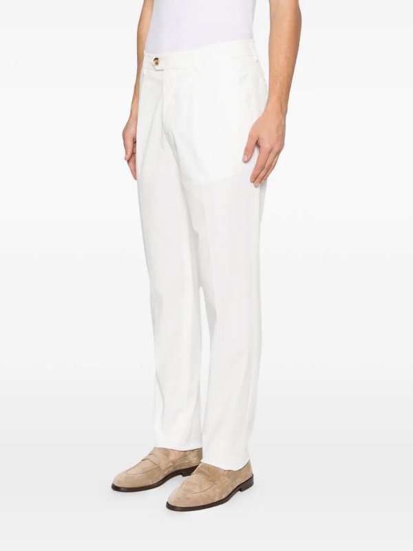 カジュアルパンツ - クリーム shop online: BRUNELLO CUCINELLI