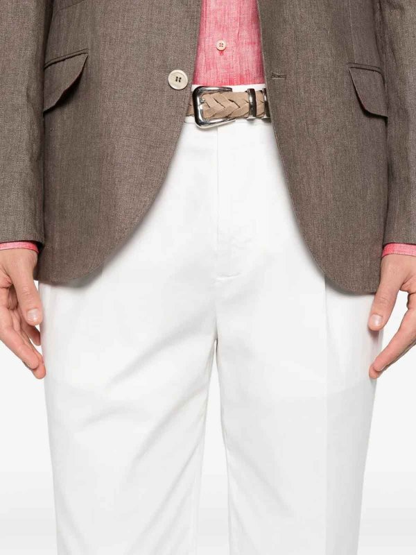 BRUNELLO CUCINELLI buy online カジュアルパンツ - クリーム