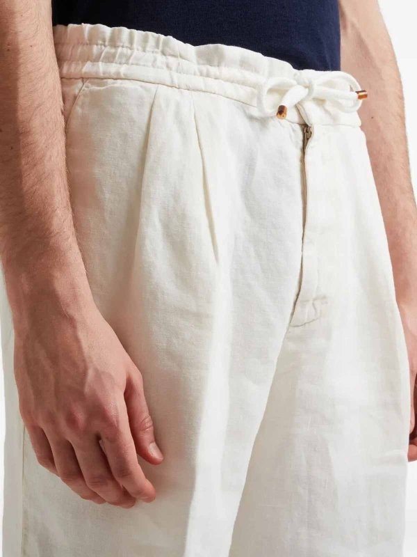 ショートパンツ - クリーム shop online: BRUNELLO CUCINELLI