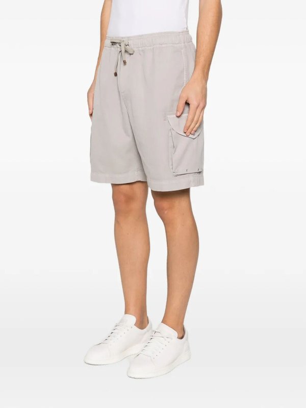 The Best Shops BRUNELLO CUCINELLI: トラウザーショーツ - ショートパンツ - ブラウン