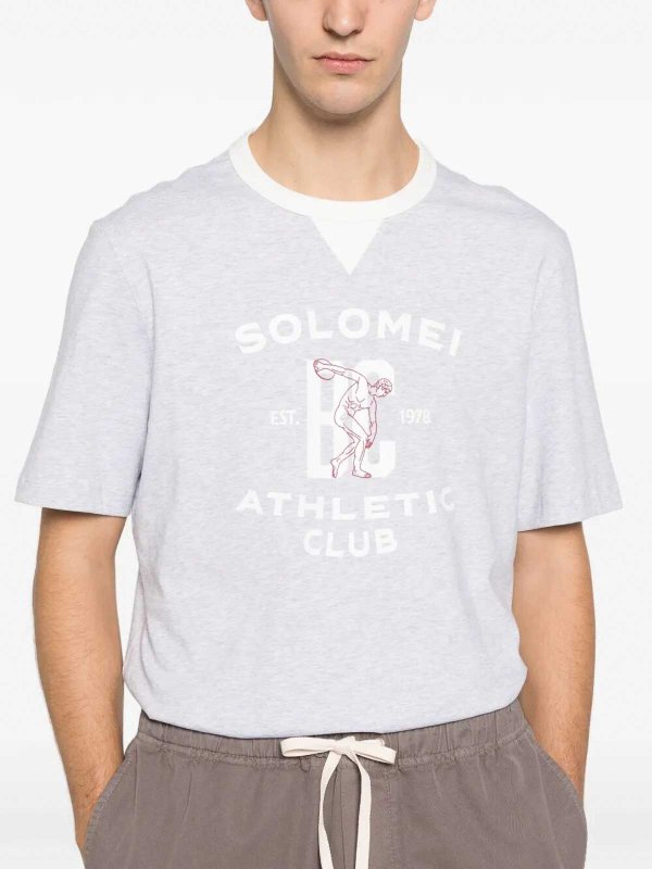 BRUNELLO CUCINELLI buy online T-Shirt - Grau