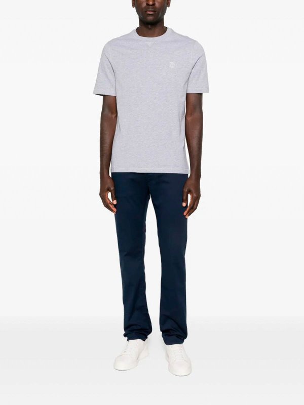 BRUNELLO CUCINELLI: T-shirts online - T-Shirt - Grau