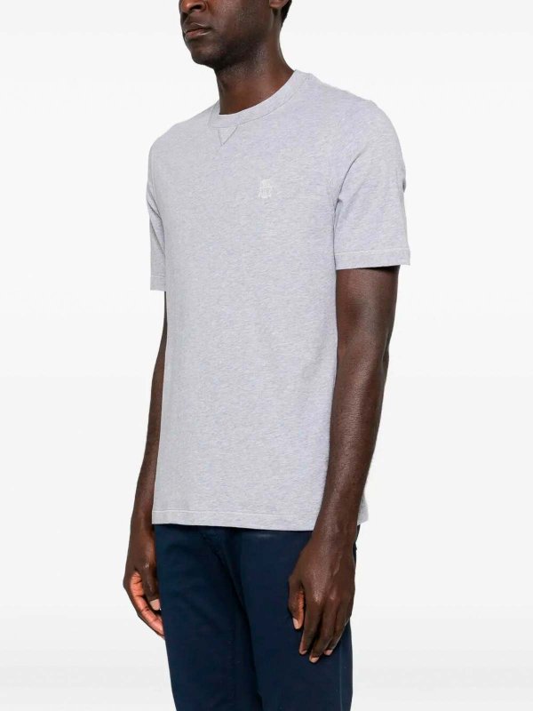 T-Shirt - Grau Replica 
online: BRUNELLO CUCINELLI