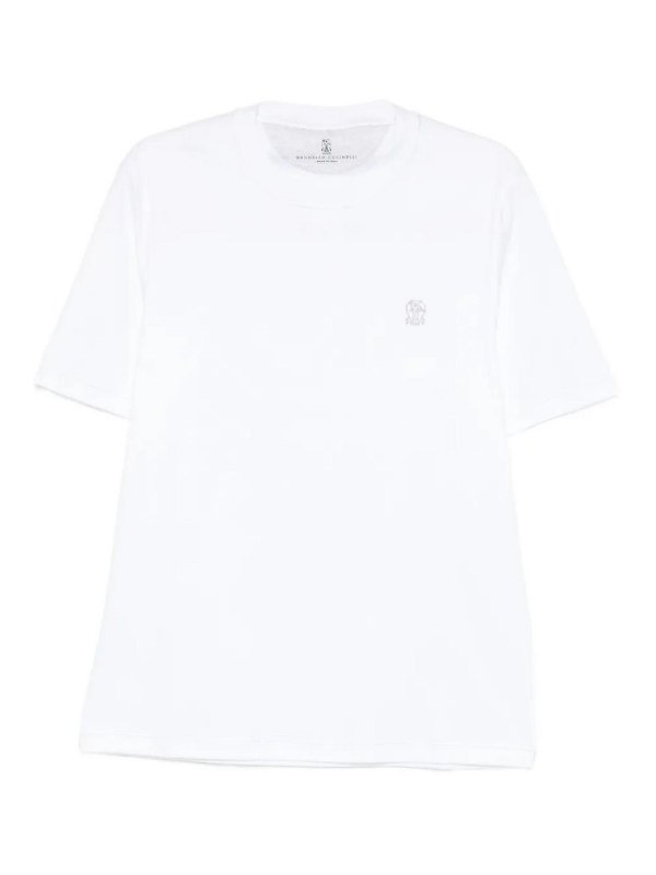 BRUNELLO CUCINELLI: Camisetas - Camiseta - Blanco
