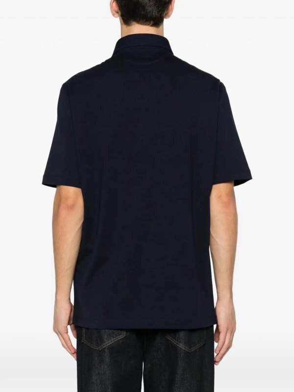 The Best Shops BRUNELLO CUCINELLI: ポロシャツ - ポロシャツ - ブルー