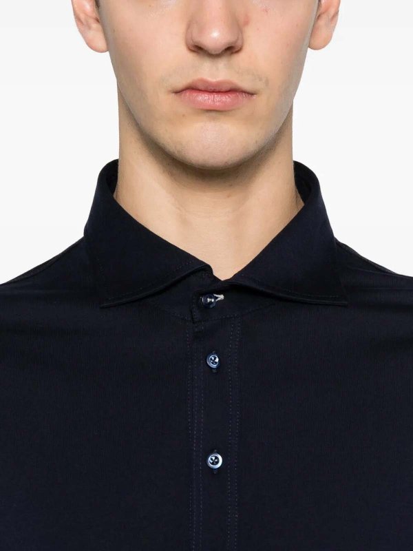 ポロシャツ - ブルー shop online: BRUNELLO CUCINELLI