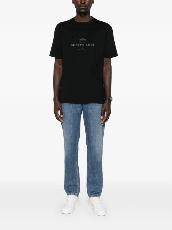 BRUNELLO CUCINELLI: Camisetas online - Camiseta - Negro