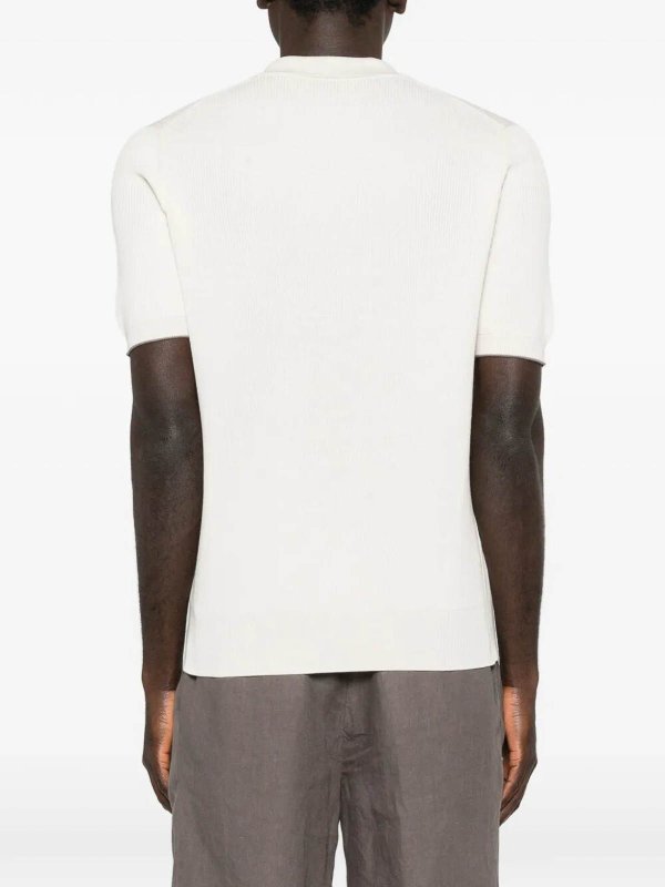 The Best Shops BRUNELLO CUCINELLI: Strickpullover mit Rundhalsausschnitt - Rundhalspullover - Weiß