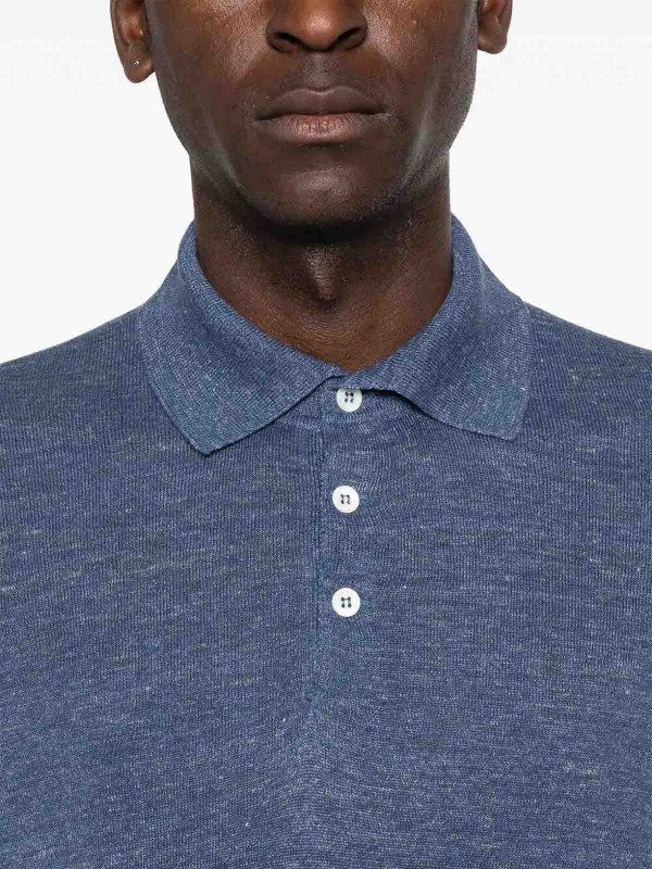 BRUNELLO CUCINELLI buy online ポロシャツ - デニム
