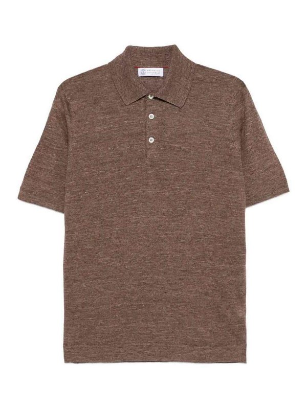 BRUNELLO CUCINELLI: Polos - Polo - Beis