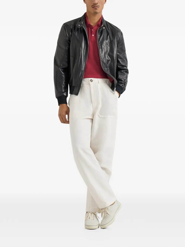 BRUNELLO CUCINELLI: Poloshirts online - Poloshirt - Rot