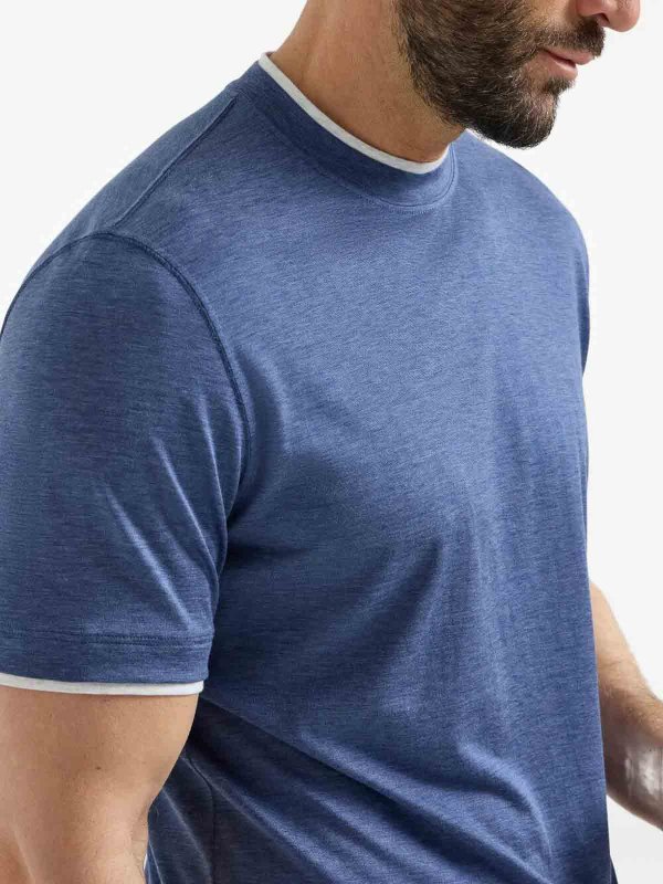 The Best Shops BRUNELLO CUCINELLI: T-shirts - T-Shirt - Délavé