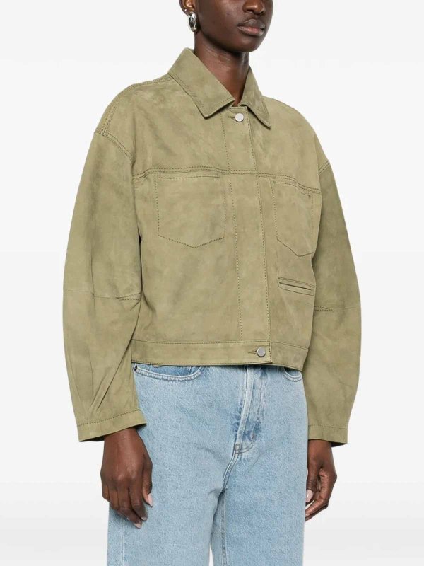 The Best Shops DESA 1972: レザージャケット - レザージャケット - 緑