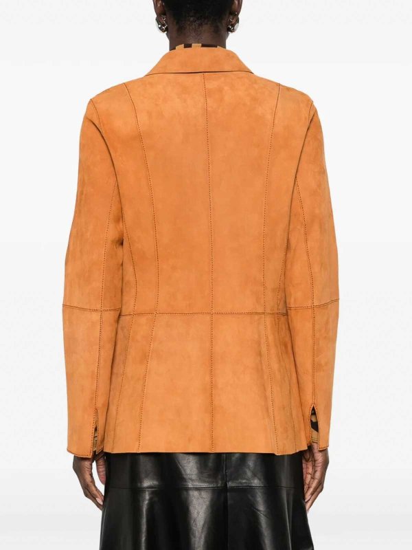 The Best Shops DESA 1972: レザージャケット - レザージャケット - ベージュ