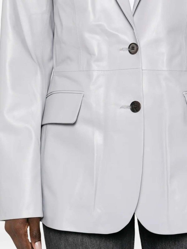 Lederjacke - Hellgrau shop online: DESA 1972