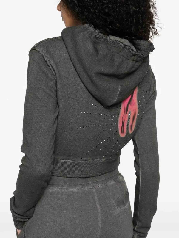 Rundhalspullover - Grau shop online: DIESEL